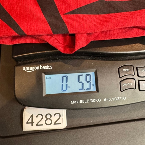 Nike Dri Fit Hoodie Kids L Red Center Logo Graphic Long Sleeve Athletic Pullover - Picture 8 of 8